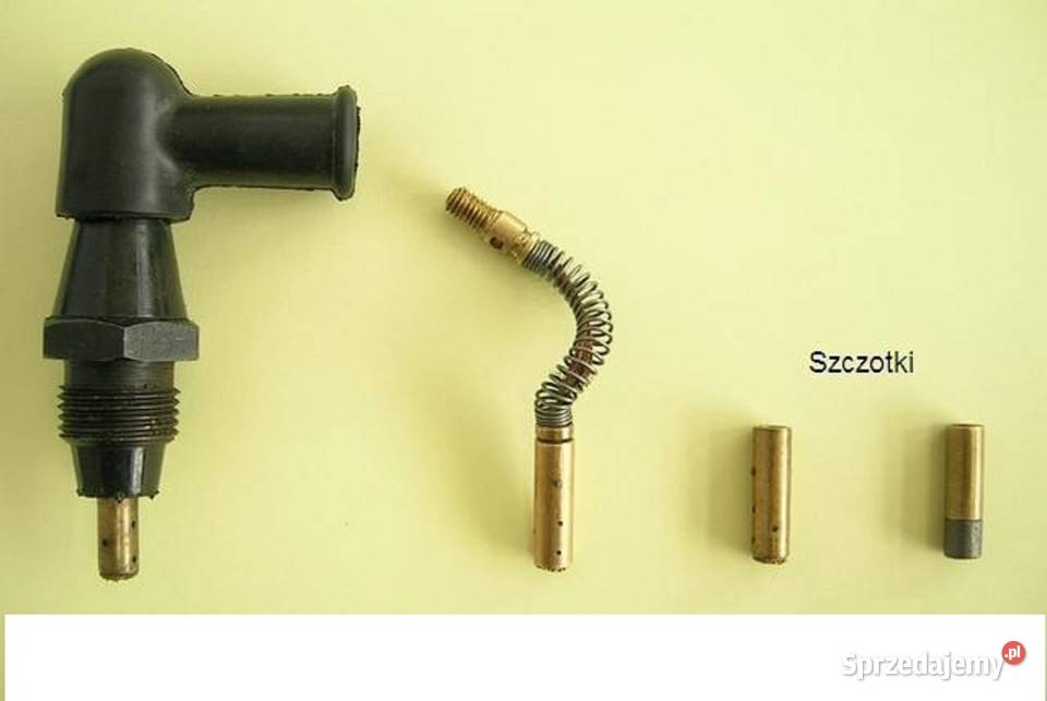 Szczotkotrzymacz EMS2a zestaw S2A002 szczotka Syców