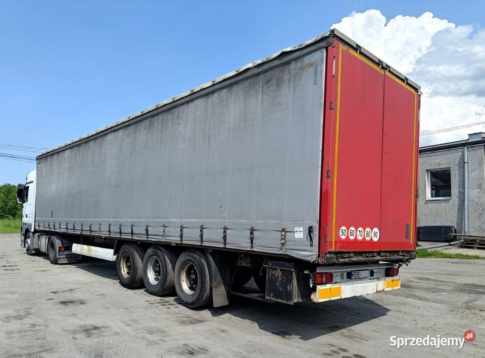 Naczepa KRONE Firanka Standard 2006 r BPW