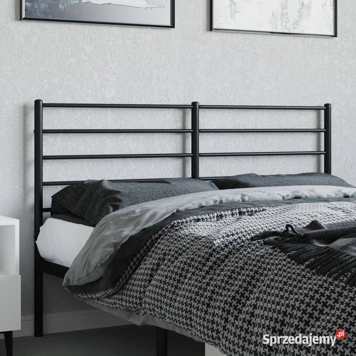 Metalowe wezgłowie czarne 120 WM352350 Warszawa