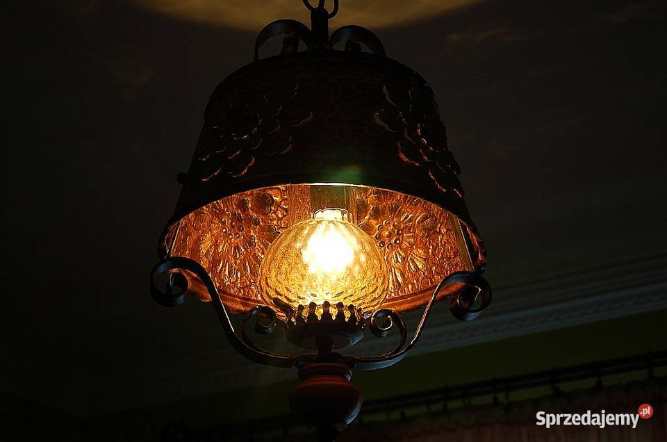 Kuta lampa naftowa 2 klosz DODATKOWO kujawsko-pomorskie