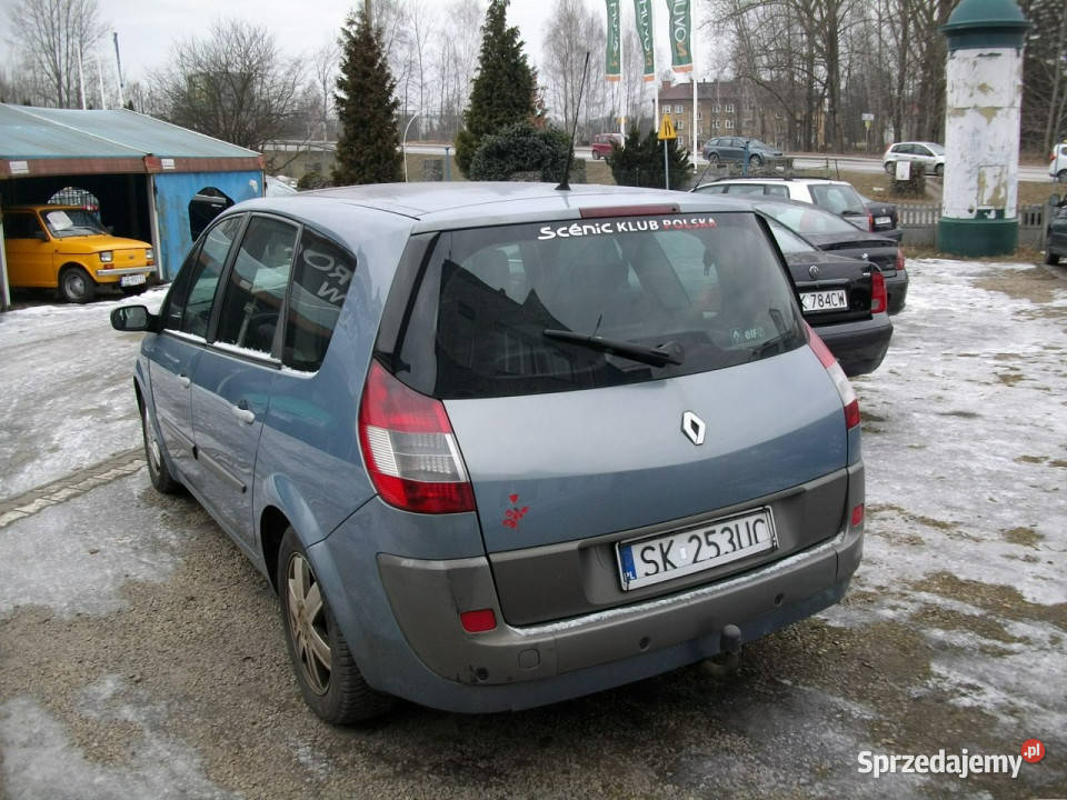 Renault Grand Scenic 7 osobowy19120 I 20032009 niebieski śląskie Katowice sprzedam
