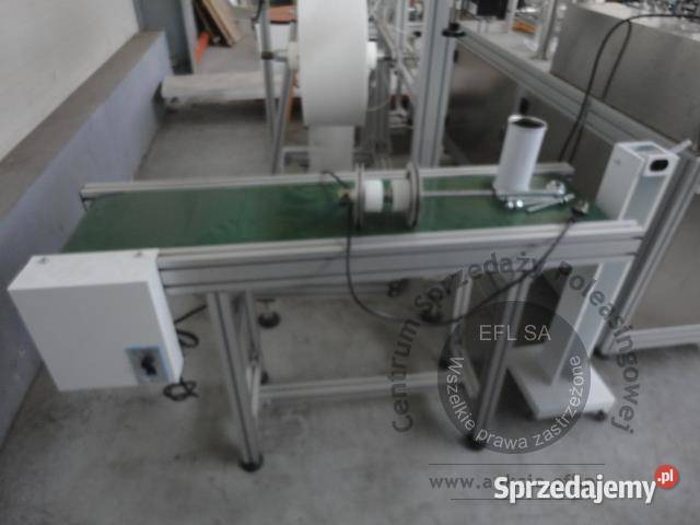 Linia do produkcji maseczek ochronnych sprzedam