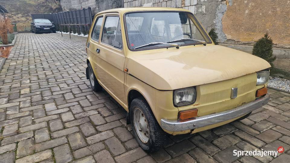 Fiat 126 600 licencija 1977 malucha benzyna małopolskie Nowy Targ
