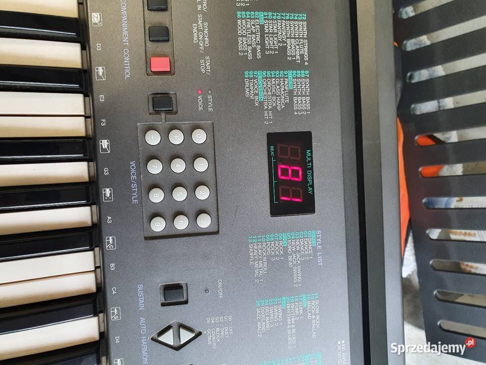 Keyboard Yamaha PSR200 Pianino fortepian dolnośląskie