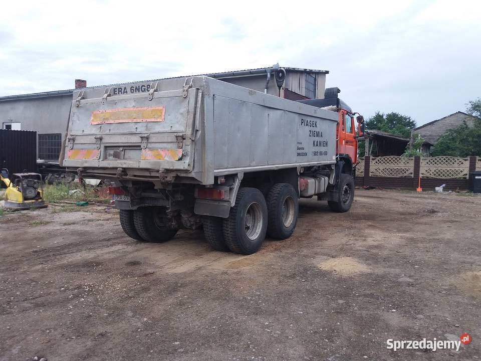 Renault maxter kerax wywrotka 6x4 blokada mostu