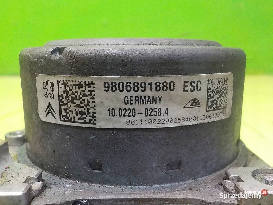 PEUGEOT 208 I 13r HB 5D pompa ABS 9806891880 Suków