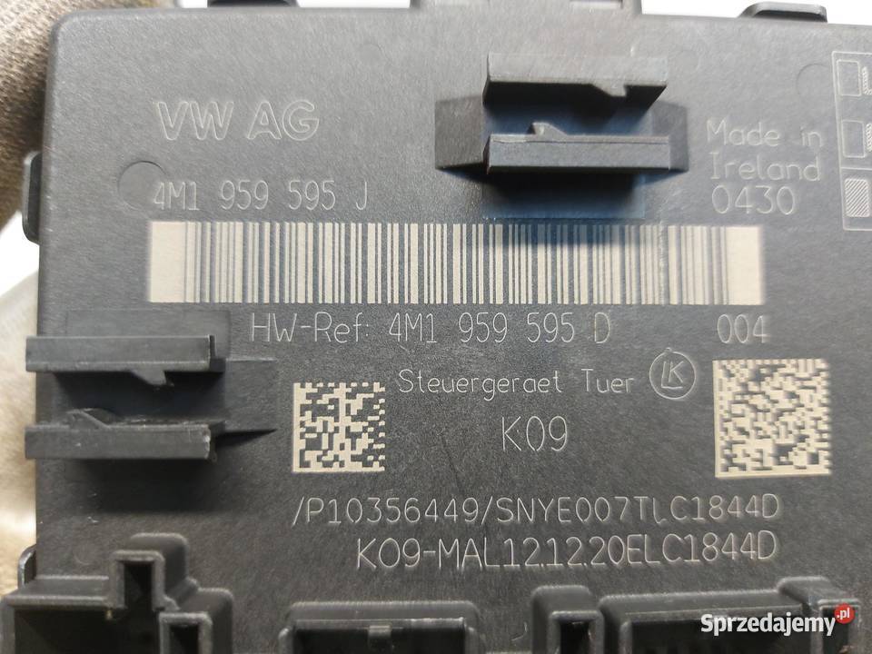 Audi A7 II 4K8 4M0 TFSI MODUŁ DRZWI LEWY TYŁ