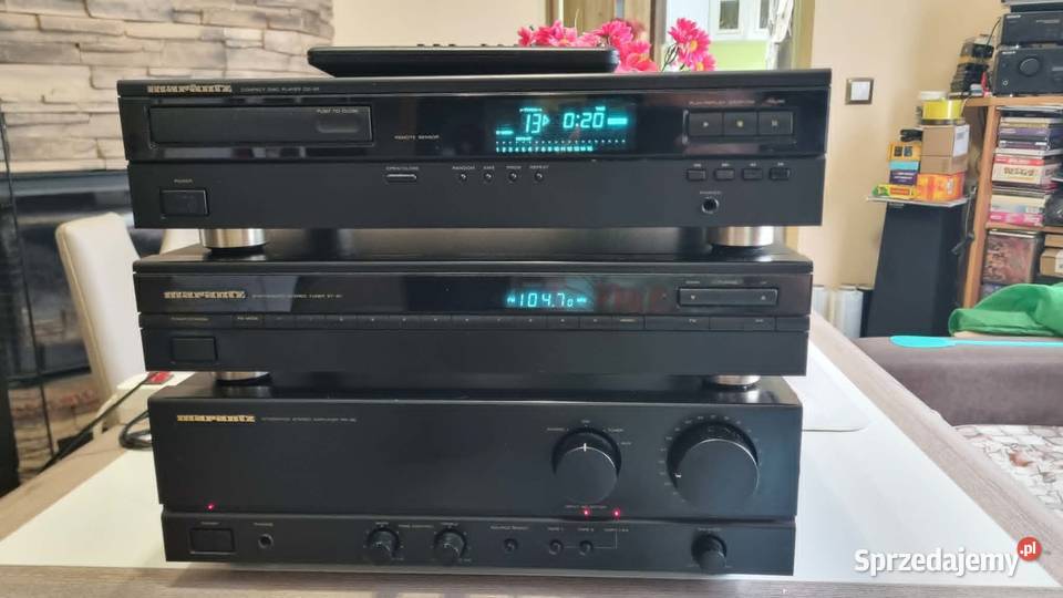 Wieża Marantz wzmacniacz PM30 2x35W tuner ST40 i Wieże i miniwieże sprzedam