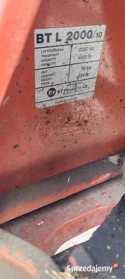 Wózek paletowy dolnośląskie Gromadka