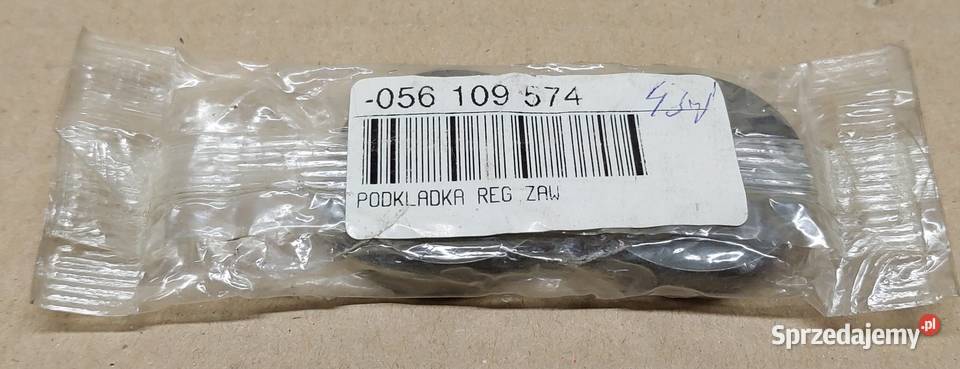 PŁYTKA REGULACYJNA ZAWORÓW 395 VW GOLF I AUDI