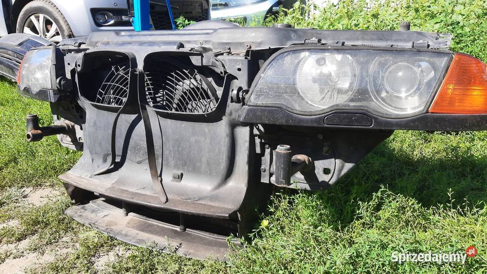 pas przedni lampy ksenon maska chłodnice xenony osobowe Korzeńsko