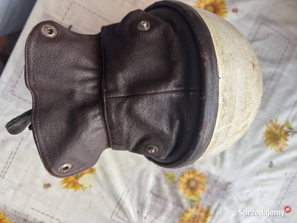 Kask orzeszek PRL 5556 biały mazowieckie Sokołów Podlaski