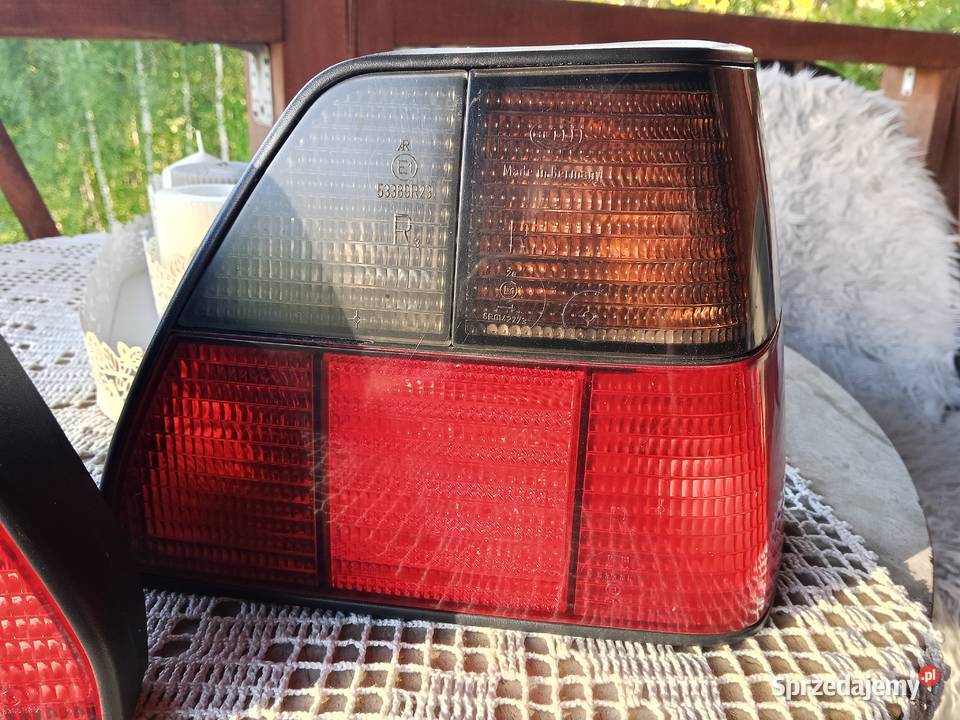 Lampy dymione Hella black red Golf 2 MK2 osobowe podkarpackie Frysztak sprzedam