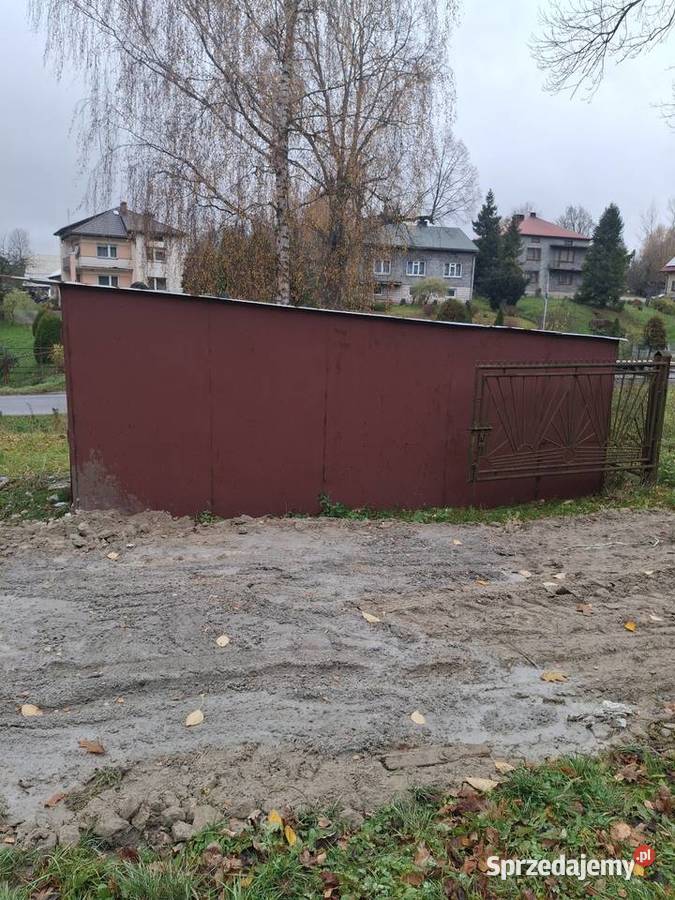 Garaż blaszak Poręba Dzierżna