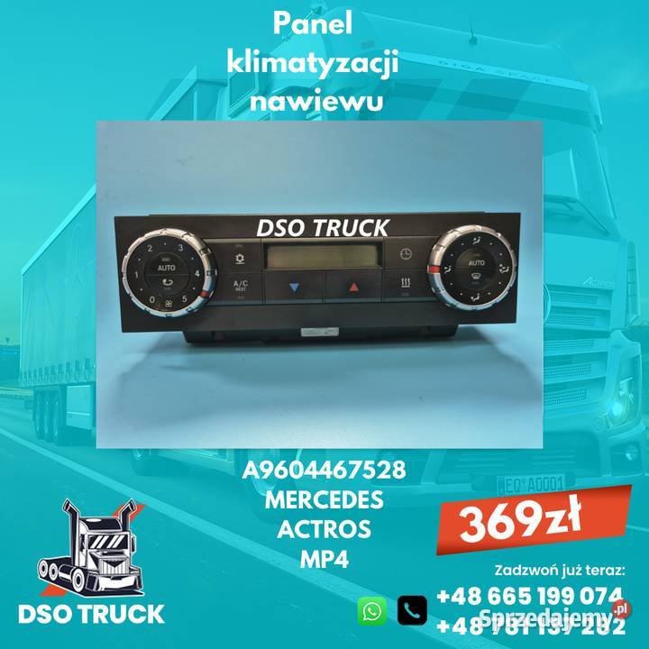 Panel klimatyzacji nawiewu A9604467528 MERCEDES Zawichost
