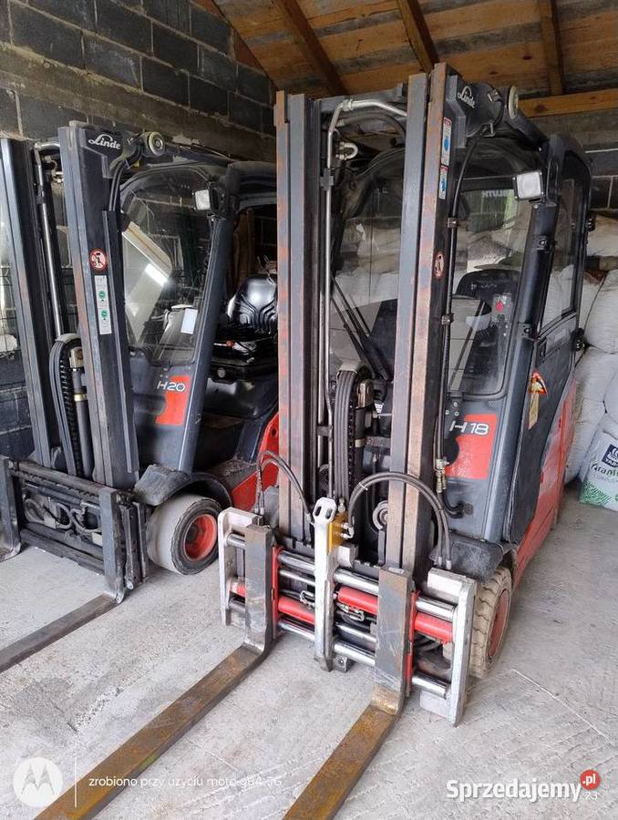 Wózek widłowy Linde h18 lindeh20 Charłupia Wielka