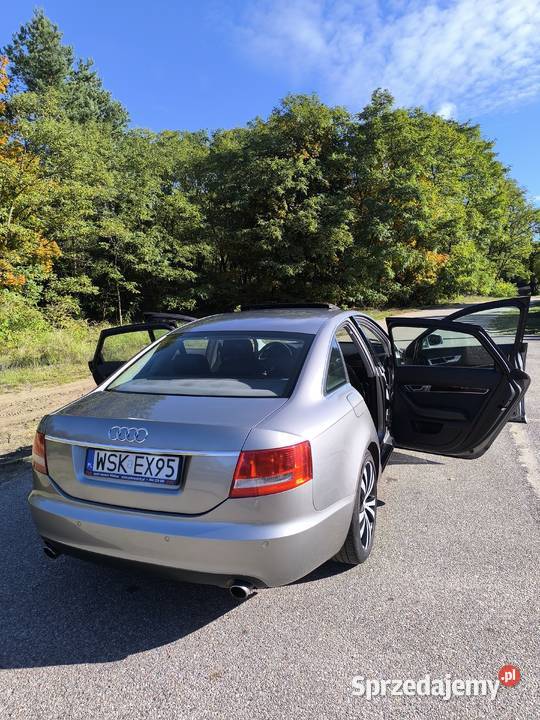 Audi A6 C6 24 Benzyna LPG Automat Klima benzyna+LPG Ostrołęka sprzedam
