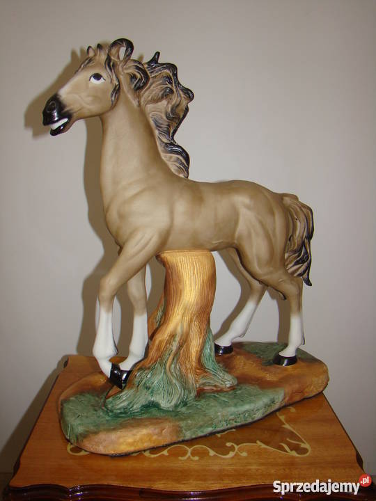 Koń figurka porcelanowa Nofi Alba Iulia Środa Wielkopolska