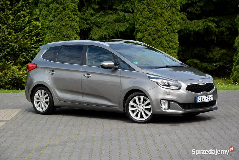 Kia Carens 7Foteli Ledy Skóry Xenon Panorama gniazdo SD mazowieckie Ostrów Mazowiecka