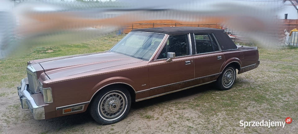 Lincoln Town Car Marc IV 1985r 49l automat kujawsko-pomorskie Kopanino