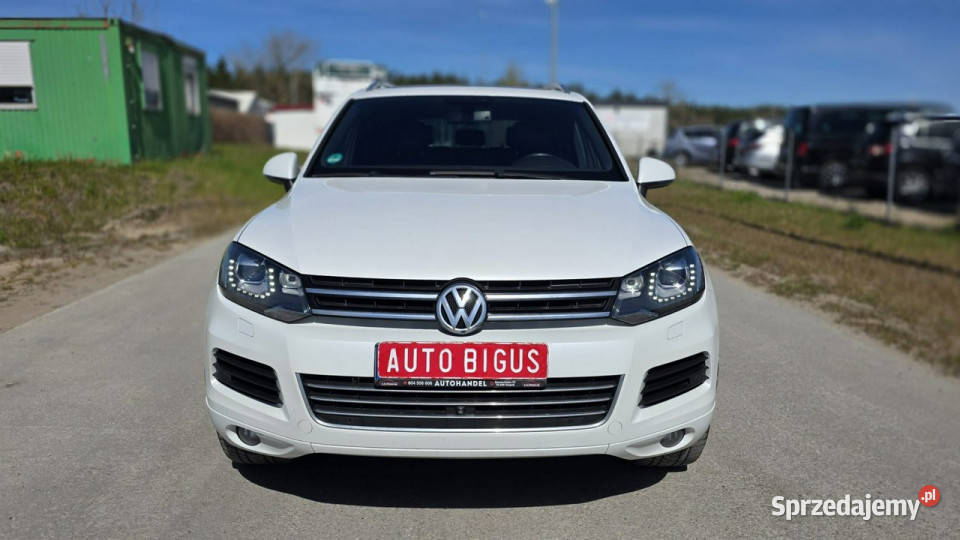 Volkswagen Touareg 4x4 ledy automat bixenon wielofunkcyjna kierownica Touareg pomorskie Lębork