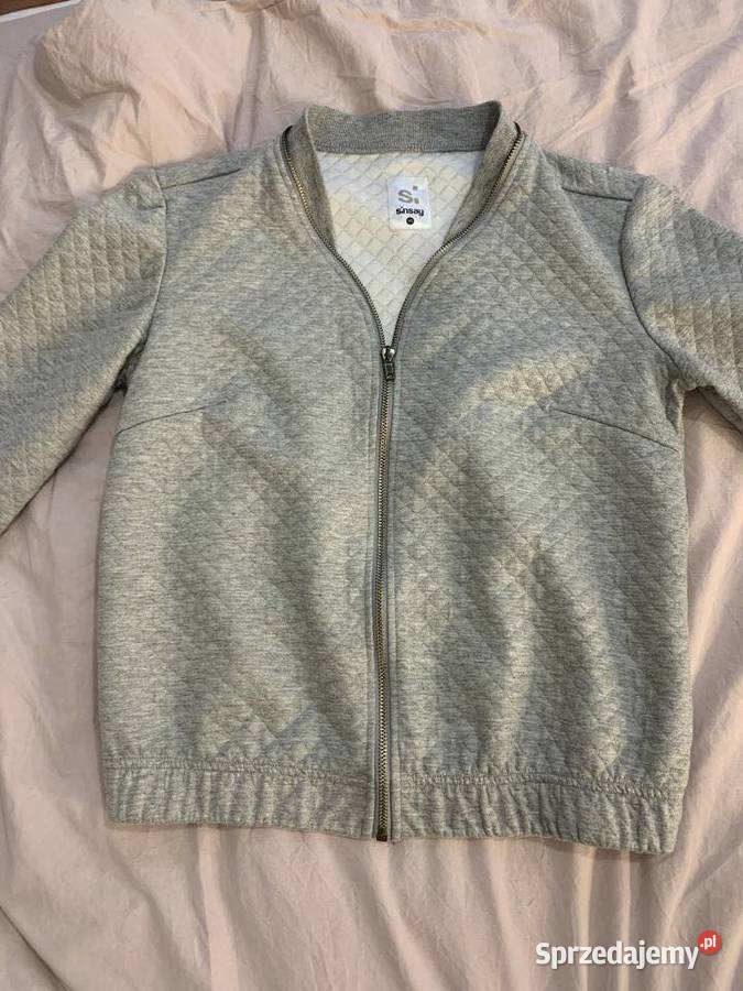 Lekka bomberka szara pikowana HIT Jasło