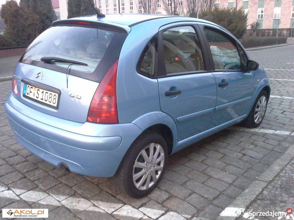 Citroen C3 niebieski światła przeciwmgłowe Piła sprzedam
