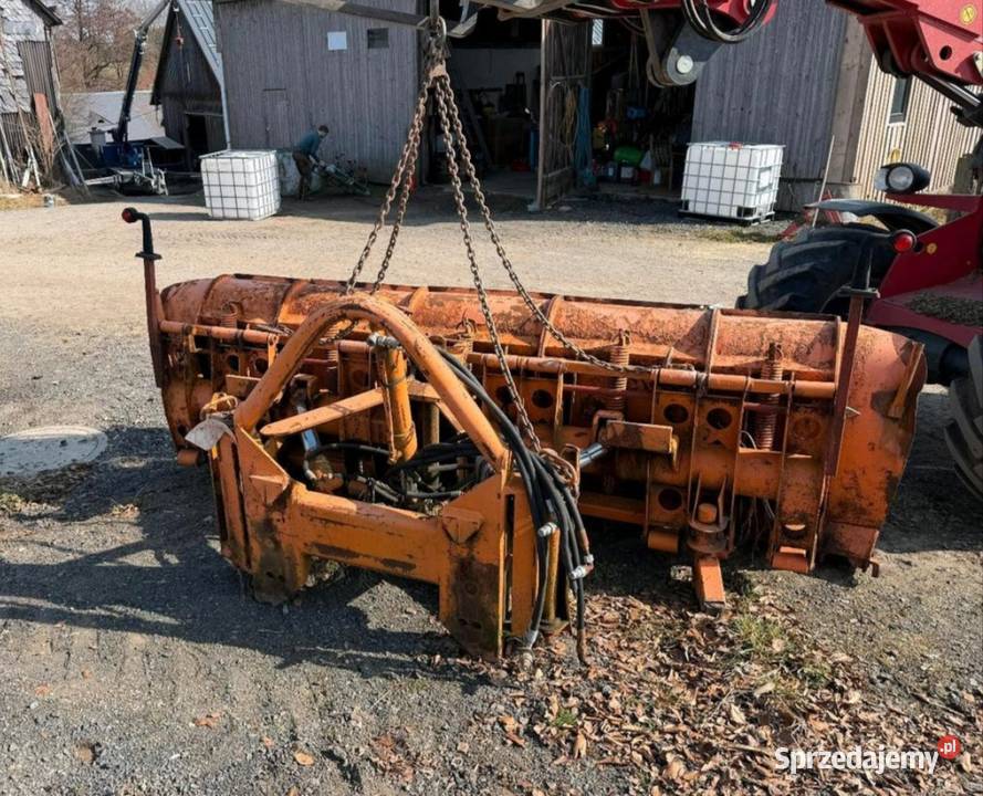 Pług do śniegu spych Schmidt nieuszkodzony Pozostałe Nowe Skalmierzyce