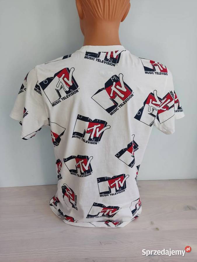 Koszulka polo Tommy Hilfiger z logo MTV Rozmiar M Głuchołazy