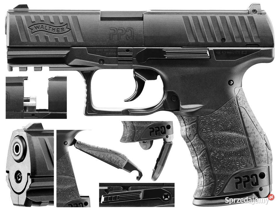 Pistolet wiatrówka Walther PPQ 45 mm CO2 Warszawa