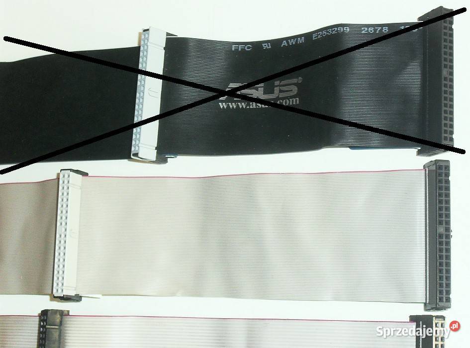 Kabel taśma przewód IDE ATA HDD CD DVD ASUS i Gliwice
