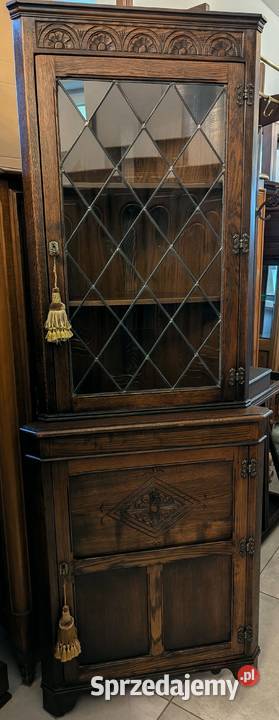 Dębowa narożna witryna ludwikowskasklep Dąbrowa Dąbrowa Górnicza