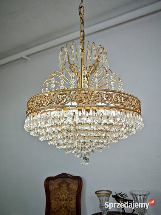 Żyrandol kryształowy Lampy Sandomierz