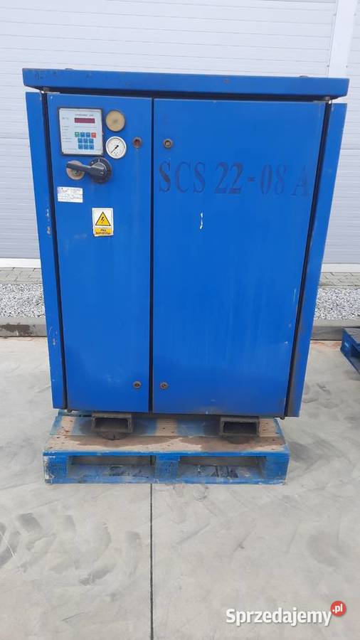 Kompresor Niebieski SCS 2208A sprężarka śrubowa Dębica