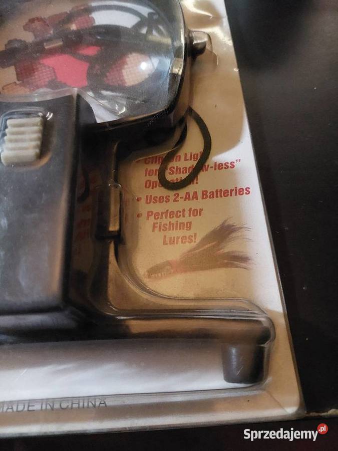 Duża lupa z podświetleniem LED Piotrków Trybunalski sprzedam