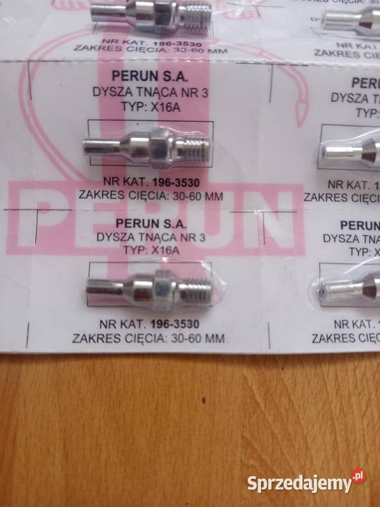 Zestaw dysz tnących PERUN