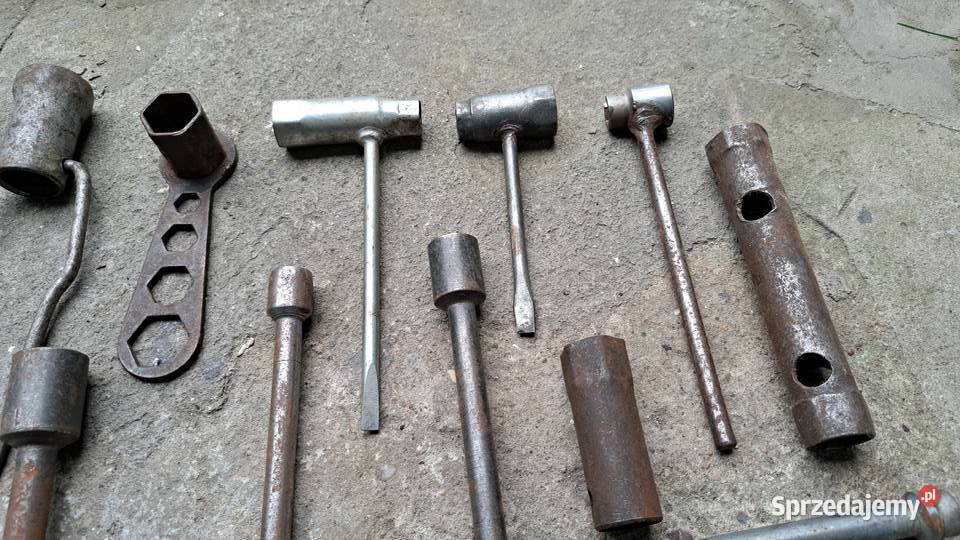 klucze samochodowe motocyklowe PRL Leszno sprzedam