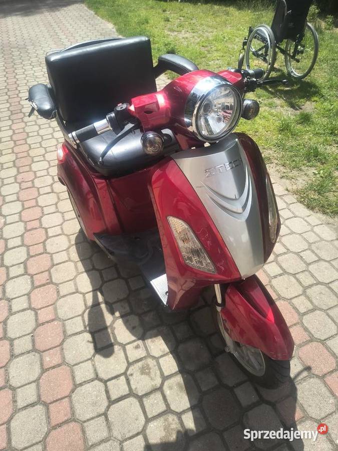 Skuter inwalidzki ztech trojkolowy Białystok