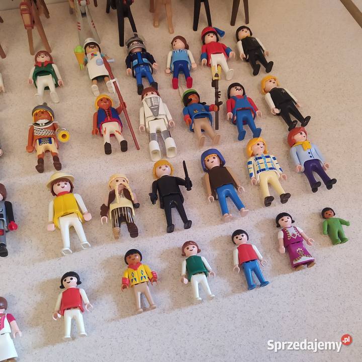 Playmobil figurki z dodatkami 50 sztuk pomorskie Gdańsk sprzedam
