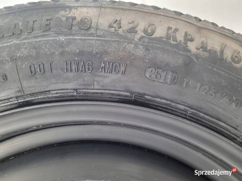 KOŁO DOJAZDOWE Ford Focus Mk3 C II dojazdówka Chełm sprzedam