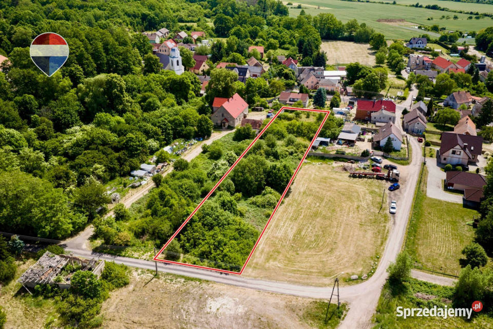 Działka z WZ pow 3104 m media lubuskie Letnica