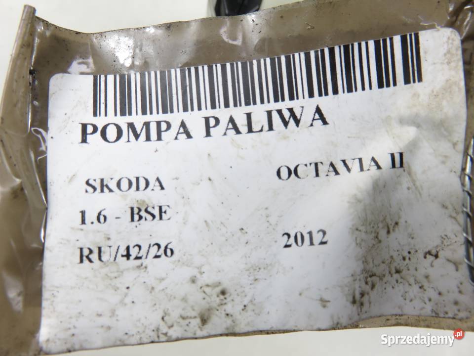 POMPA PALIWA SKODA OCTAVIA II 16 1K0919051DA osobowe