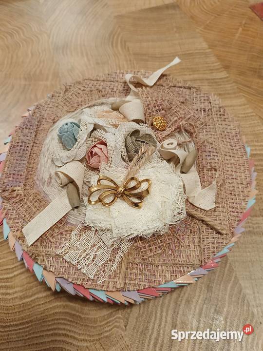 szkatułka origami modułowe rekodzieło Rękodzieło artystyczne Bolesławiec