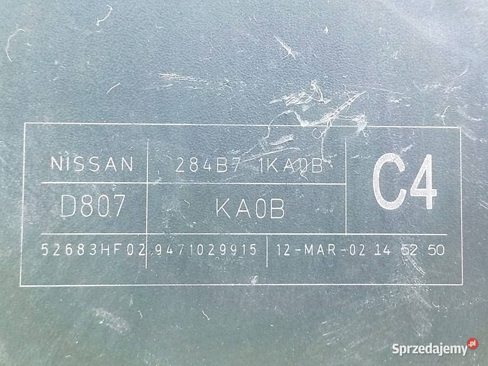 NISSAN JUKE F15 I 16 B AUT 12r 5D skrzynka