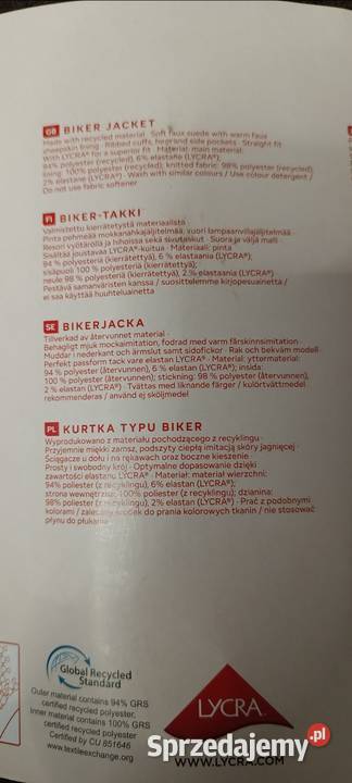 ESMARA Men kurtka męska biker kolor brązowy