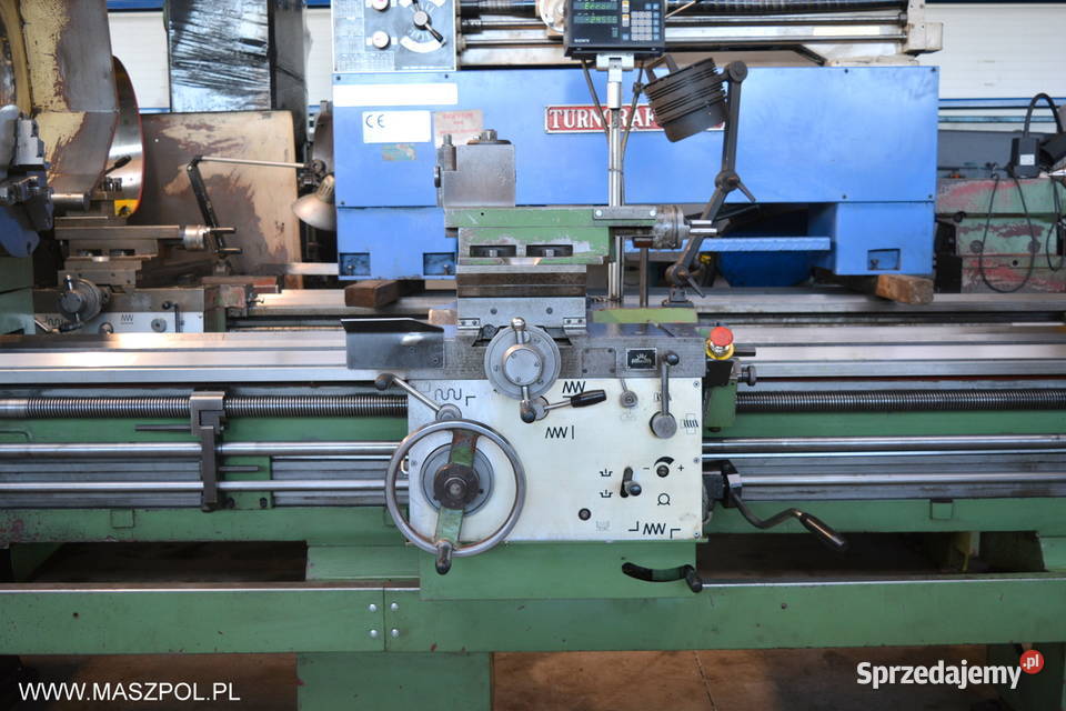 Tokarka TUR 710 x 3000 mm z czytnikami SONY STAN łódzkie Głowno