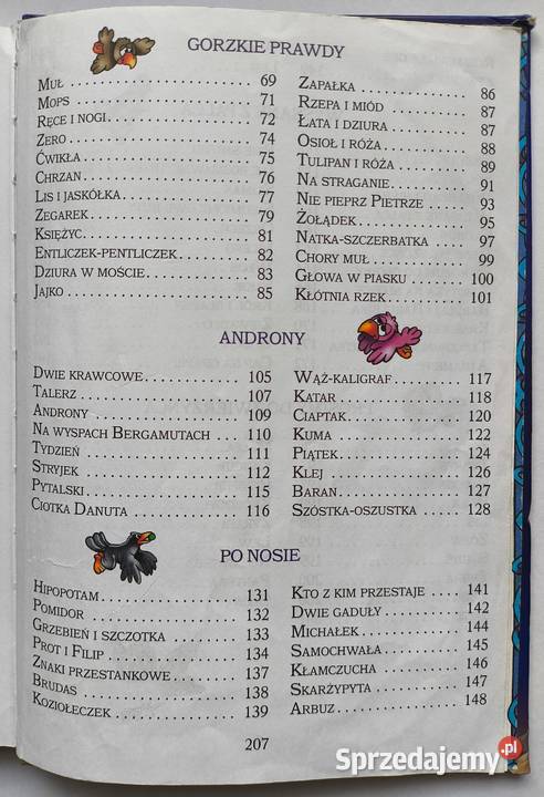 Sto bajek Jan Brzechwa książka dzieci bajki mazowieckie Radom