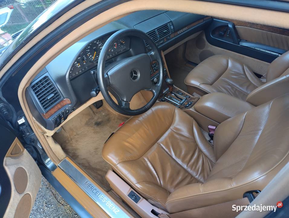 Mercedes W140 600SEL jeden z pierwszych Zabytek