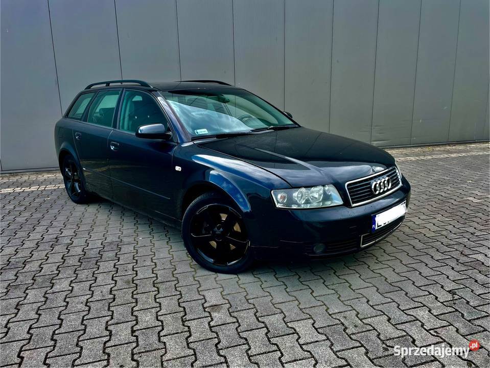 ŚliczneZadbaneAudiA4B62004rAvant2xSLine19TDI130Fu skórzana tapicerka A4 Zduńska Wola