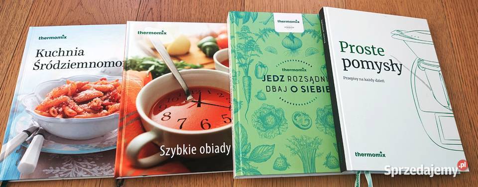 Książki kucharskie Thermomix x 4